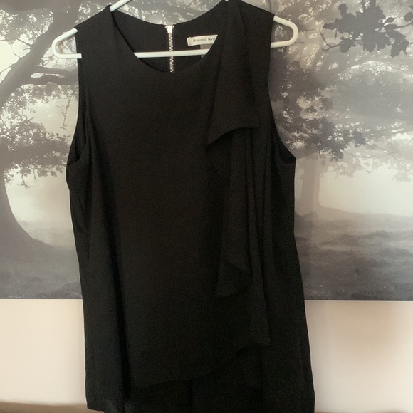 COPY - Bianco Nygard black flowy top - Picture 2 of 9